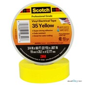 3M Deutschland PVC Elektro-Isolierband Scotch 35-19x20 gelb