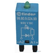Finder LED gn + Diode 6.. 24VDC 99.80.9.024.99
