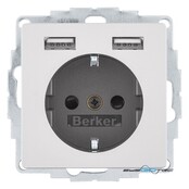 Berker Steckdose SCHUKO/USB 48036084