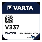 Varta Cons.Varta Uhren-Batterie V 337 Stk.1