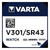 Varta Cons.Varta Uhren-Batterie V 301 Stk.1