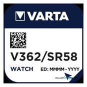 Varta Cons.Varta Uhren-Batterie V 362 Stk.1