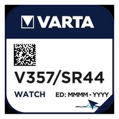 Varta Cons.Varta Uhren-Batterie V 357 Stk.1