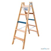 Geis&Knoblauch Holz Stufen Stehleiter 2103-7