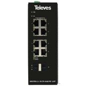 Televes Industrial Ethernet-Switch SWM8X1000P2S