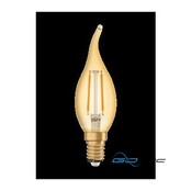Radium Lampenwerk LED-Kerzenlampe E14 RLCA22824CE14FILGold