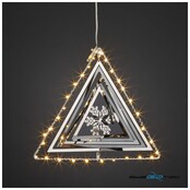 Hellum LED-3D Metall-Dreieck 523010