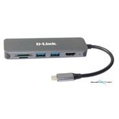 DLink Deutschland 6-in-1 USB-C Hub DUB-2327