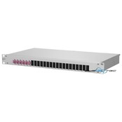 Metz Connect Spleissbox bestckt OpDATfix 6LC-D OM4
