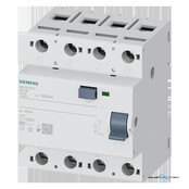 Siemens Dig.Industr. FI-Schutzschalter, 4-polig 5SV3745-8