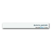 Busch-Jaeger Abschlussleiste unten 6349-24G-101