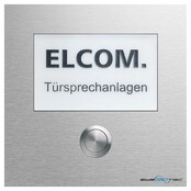 Elcom 1-Taster+ gr.Schild CZM-210